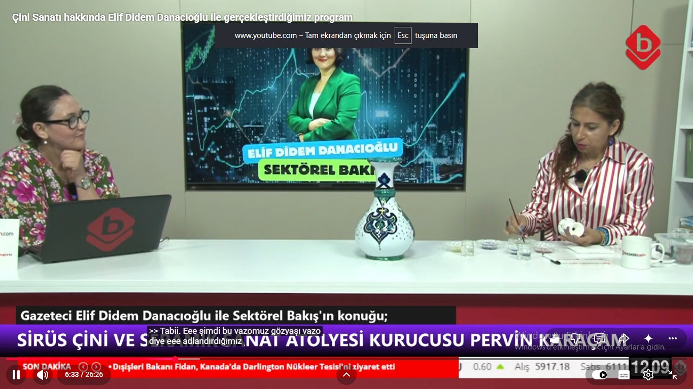 Gazeteci Elif Didem Danacı... 